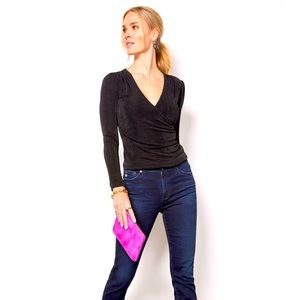 Evereve Marla Surplice Top